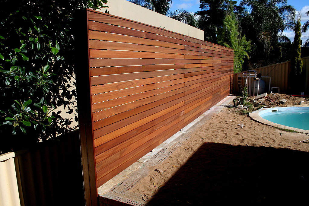 Privacy Screens in Batu Timber | Blue Sky Carpentry - Perth